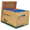 Universal One Recycled Recrd Storage Box, 12x15x10, PK12 UNV28224